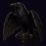 Icône de corbeau représentant les Jetons Corbeau
